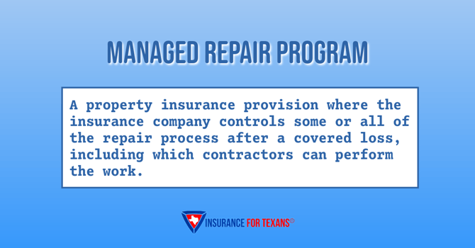 managed repair program
